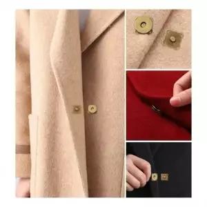 똑딱이 자석 단추 20p 가방 부자재 18mm 메탈 사방 패딩 수선 수천 패치 핀자석