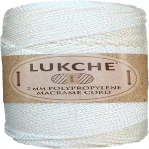 폴리에스터 마크라메 코드 2mm x 125 야드 100 폴로필렌 프리미엄 로프 벽걸이용 컬러풀 실 크로셰 백