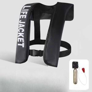 구명조끼 요트 라이프자켓 자동 와펜 바다 팽창식 풍선 내만 수동팽창 MJ피닉스 성인