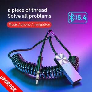 BLUETOOTH 오디오 수신기 무선 키트 어댑터 AUX 마이크 핸즈프리 USB 내장 생성기 옥스 자동차 동글 통화 스테레오 5MM