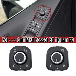 Volkswagen 호환 제타 골프 Mk5 Mk6 미러 컨트롤 스위치 조절 노브 (티구안 CC 파사트 B6 B7 5ND 959 565F