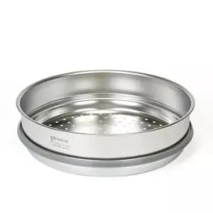 키친아트 스텐304 무연마제 스티머 28cm