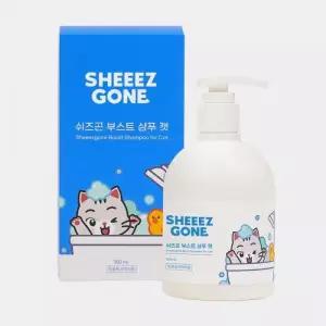 쉬즈곤 고양이 샴푸 저자극 목욕 용품 부스트 블라썸향 300ml 1개