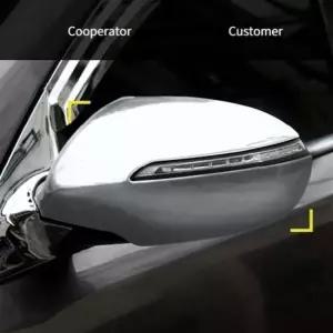 고급형 스포티지R 사이드미러커버 2pcs 메탈미러커버 자동차사이드미러커버