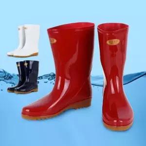 [무료배송] 항균 신여장화 주방 방수 여자 조리화 주방화 긴장화