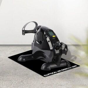 타원형 다리 운동 부드러운 향상 스포츠용 매트 기계 풋 미끄럼방지 피트니스 시트 페달 안정성