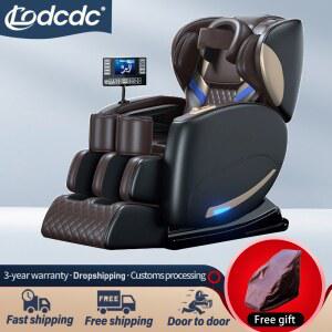 마사지 체어 4D 무중력 전신 및 리클라이너, 시아츠 리클라이너, 블루투스 스피커 내장 마사지 체어