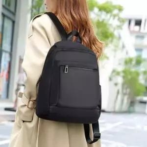 여성 기본 베이직 스타일 깔끔한 캐주얼 백팩 가방