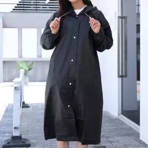 [모두쇼핑]EVA 다회성 남여공용 데일리 비오는날 레인코트 비옷 레인코드 우비 남자우비 여자우비