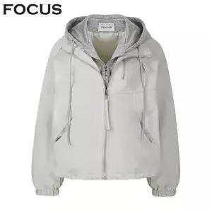 [포커스] 캐주얼 후드 레이어드 루즈핏 점퍼_VF6S1JP1031