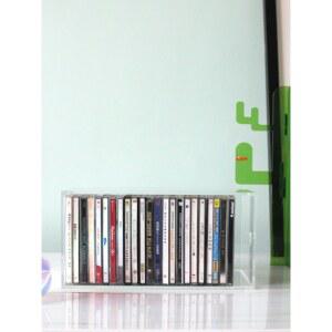 cd CD 수납 정리 음악테이프 보관함 있는 다용도 LP판 LP선반 cd장 박스 진열장