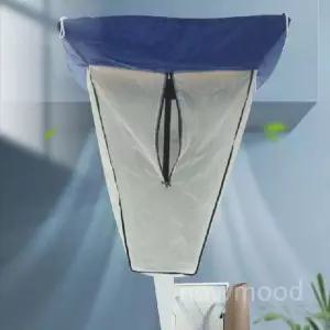 방수 에어컨 배수 커버 대형 세척 투명 먼지 천정 범용 청소