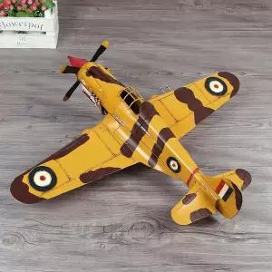 빈티지 AZC338C2 철제형 장식 엔틱전투기