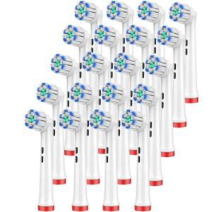 20/16/12/8/4PCS 민감한 치아를위한 EB60-X 부드러운 강모 전동 칫솔 헤드 껌 케어 구강 B 칫솔과 호환 가능