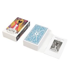 78 카드/덱 12x7cm 현대 마녀 타로 신비한 운세 여성용 운명 점술 오라클 보드 게임 파티 게임 선물