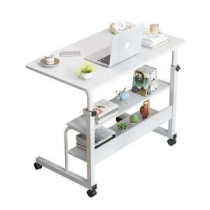 식사 전용 탁자 식탁 침대 위에 바퀴 달린 침대