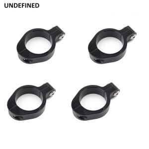 바이크 오토바이 헤드 라이트 브래킷 마운트 클램프 CNC 포크 튜브 홀더 지원 할리 카페 레이서 헬기 Bobbe