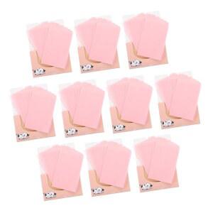 포미예스 10박스 천연 오일 컨트롤 페이셜 블롯팅 페이퍼: 지성 피부 관리용 양면 흡수 조직 경량 휴대용 메이크업 친화적인 순한