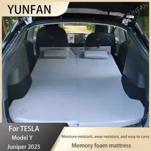 접이식매트리스 토퍼 테슬라 Y 주니퍼2025 캠핑 매트리스 접이식 메모리폼 여행용 수면 휴대용 차량용 패드