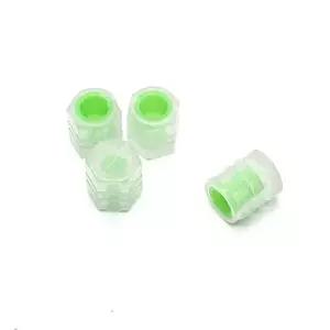 자동차 타이어밸브 야광 타이어에어 밸브 캡 4P (WF8F249)