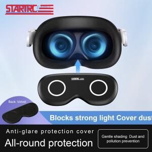 [호환품]STARTRC Meta Quest 3S/Vision Pro/Quest 3/2/PSVR2 VR 안경 먼지 커버 스크래치 렌즈 보호대 용