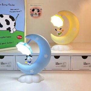 포챠코 달빛 무드등 침실 데스크탑 수면 램프 조명 인테리어 장식품 기숙사