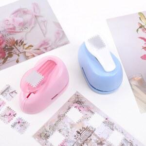 우표펀치 펀칭기 원형 우표수장 나뭇잎 페스티벌 우표펀칭기 3X2 세트 은행나무 모양 5잎