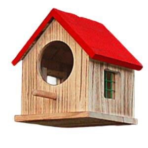 야외 새둥지 새집 새장 테라스 갈색 화이트 장식 앵무새 공원 앵무새집 스탠드 번식함 조류