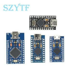C타입 마이크로 USB ATMEGA32U4 모듈 아두이노 MU 컨트롤러용 보드 프로 교체 미니 소형 호환용 5V 16MHz