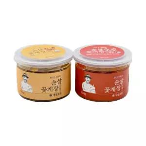 셰프의장 최인선 셰프의 순살 꽃게장 간장250g 양념250g 500g set 식사 혼밥 점심시간 한식 일식 분식