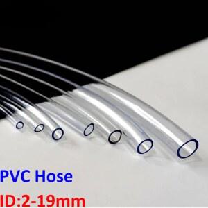 40M 투명 플라스틱 7MM 9MM 5MM 워터 4MM 펌프 19MM 호스 튜브 16MM 12MM 6MM 2MM 내경 PVC