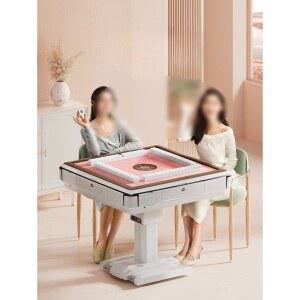 마작 테이블 듀얼드라이브 전동 멀티 모드 세대의 조립식 여가 C9 그레이 골드