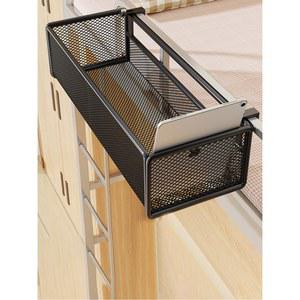 침대 걸이식 필요 수납 정리대 기숙사 대용량 소재 바구니 침구 무타공 설치 철제