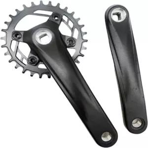 전기 자전거용 사각 테이퍼 알루미늄 합금용 스피드 체인 링 170mm용 노트플로라 자전거 크랭크셋 30T 싱글