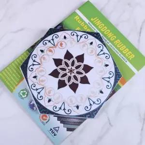 방수 타일 붙이는 스티커형 바닥 육각 타일 시트지 벽면 주방 욕실 접착식 하드 셀프 데코 코팅