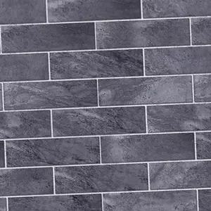 변성암 타일 시트지 인테리어 모던 접착식 포인트 타일 시트지 벽장식 주방 셀프 현대시트지 돌타일 벽지