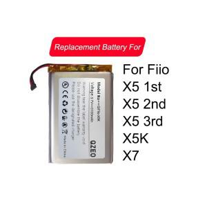 음악 플레이어용 교체 배터리 Fiio X5 1 세대 2 3 X5II X7
