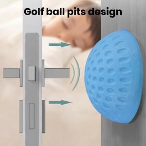 벽범퍼 쿠션 충돌 방지 냉장고 문짝 핸들 스토퍼 골프 디자인 버퍼 가드 가정용 음소거 패드 1 세트 5cm