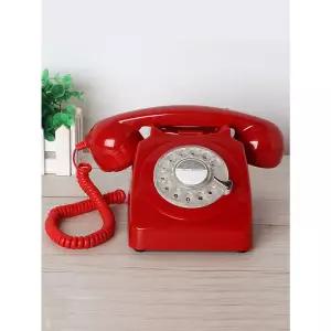 레트로전화기 복고 옛날전화기 골동품 인테리어 장식