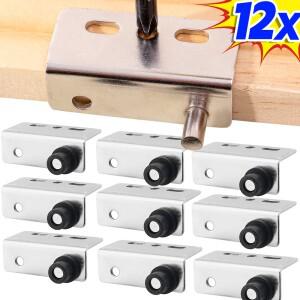 1-12PCS 헤비 듀티 피벗 경첩 부싱 숨겨진 샤프트 문 보이지 않는 캐비닛 위아래 힌지 하드웨어