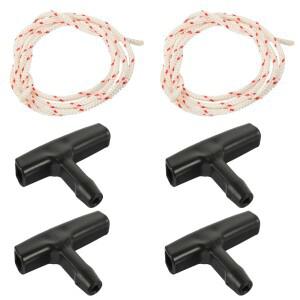 차고 문 비상 해제 풀 로프 키트 다락 사다리 다운 코드 스타터 핸들 오프너 드로스트링 문 손잡이 2세트