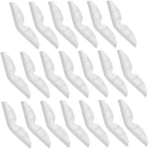 Toficu 20개 실리콘 코 브릿지 패드 마스크용 안개 보호 스트립 가볍고 일상적으로 사용하기 편리한 마스크