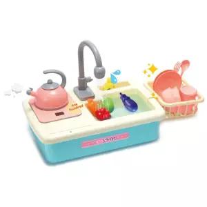 유아 물나오는 싱크대 조리도구 세트 주방놀이 장난감 소품 선물용 아기 여아