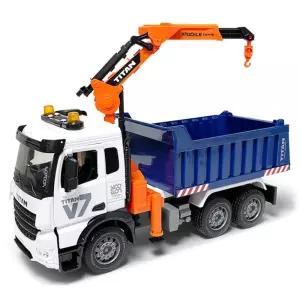 유아 사운드 라이트 크레인 덤프트럭 중장비 장난감 공사장차 남자아이 어린이