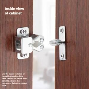 자석 캐비닛 래치 문용  홈 스튜디오용 헤비 듀티 클로저 하드웨어 문 캐치