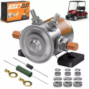 저항기 및 다이오드가 장착된 GOCTSUP EZGO 36V 솔레노이드 릴레이 TXT 마라톤 19802010 전동 카트 장착