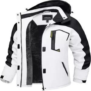 타코센 여성용 겨울 재킷 방수 스키 스노우 코트 따뜻한 플리스 레인 후드 윈드브레이커 포함