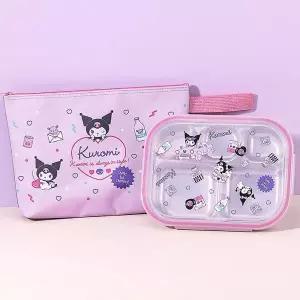 [오너클랜]WL 산리오 쿠로미 모노 스텐식판 가방세트