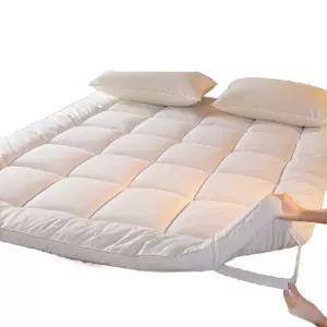 매트리스 바닥 이불 침대 얇은 접이식 푹신한 토퍼매트리스