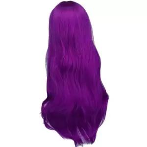 투톤컬러 인모염색가발 파티 패션 코스츔 꾸밈 젊은여성가발 퍼플